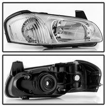Load image into Gallery viewer, Xtune Headlights Nissan Maxima (00-01) [OEM Style] Chrome or Black w/ Amber Turn Signal Lights - Black Alternate Image