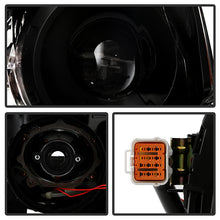 Load image into Gallery viewer, Xtune Crystal Headlights Nissan Maxima (07-08) [Halogen Only] Chrome or Black w/ Amber Turn Signal Lights - Black Alternate Image