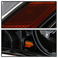 Load image into Gallery viewer, Xtune Crystal Headlights Nissan Maxima (07-08) [Halogen Only] Chrome or Black w/ Amber Turn Signal Lights - Black Alternate Image
