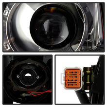Load image into Gallery viewer, Xtune Crystal Headlights Nissan Maxima (07-08) [Halogen Only] Chrome or Black w/ Amber Turn Signal Lights - Black Alternate Image