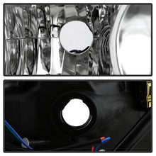 Load image into Gallery viewer, Xtune Crystal Headlights Nissan Maxima (07-08) [Halogen Only] Chrome or Black w/ Amber Turn Signal Lights - Black Alternate Image