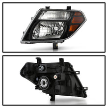 Load image into Gallery viewer, Xtune Headlights Nissan Pathfinder (08-11) OEM style - Black w/ Amber Turn Signal Light - Default Title Alternate Image