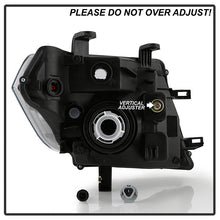 Load image into Gallery viewer, Xtune Headlights Nissan Pathfinder (08-11) OEM style - Black w/ Amber Turn Signal Light - Default Title Alternate Image