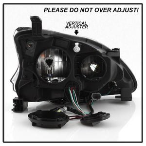 Xtune Headlights Nissan Sentra (13-15) [OEM Style - LED DRL] Black w/ Amber Turn Signal Lights