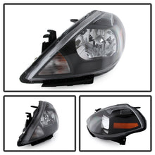 Load image into Gallery viewer, Xtune Headlights Nissan Versa Hatchback (07-12) Sedan (07-11) [OEM Style] Black or Chrome w/ Amber Turn Signal Lights Alternate Image
