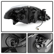 Load image into Gallery viewer, Xtune Headlights Nissan Versa Hatchback (07-12) Sedan (07-11) [OEM Style] Black or Chrome w/ Amber Turn Signal Lights Alternate Image