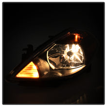 Load image into Gallery viewer, Xtune Headlights Nissan Versa Hatchback (07-12) Sedan (07-11) [OEM Style] Black or Chrome w/ Amber Turn Signal Lights Alternate Image