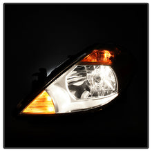 Load image into Gallery viewer, Xtune Headlights Nissan Versa Hatchback (07-12) Sedan (07-11) [OEM Style] Black or Chrome w/ Amber Turn Signal Lights Alternate Image