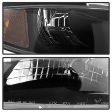 Load image into Gallery viewer, Xtune Crystal Headlights Pontiac Grand Prix (97-03) Black or Chrome w/ Amber Turn Signal Light - Black Alternate Image