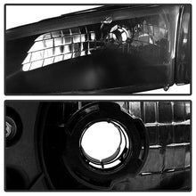 Load image into Gallery viewer, Xtune Crystal Headlights Pontiac Grand Prix (97-03) Black or Chrome w/ Amber Turn Signal Light - Black Alternate Image
