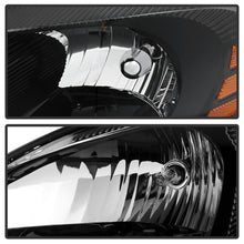 Load image into Gallery viewer, Xtune Crystal Headlights Pontiac Grand Prix (04-08) [OEM Style] Black or Chrome w/ Amber Turn Signal Lights - Black Alternate Image