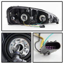 Load image into Gallery viewer, Xtune Crystal Headlights Pontiac Grand Prix (04-08) [OEM Style] Black or Chrome w/ Amber Turn Signal Lights - Black Alternate Image