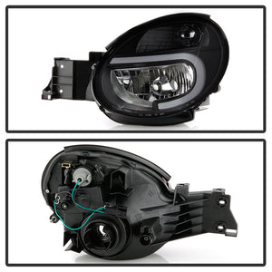 Xtune Headlights Subaru Impreza (03-04) [Light Tube DRL] Black or Chrome w/ Amber Turn Signal Lights