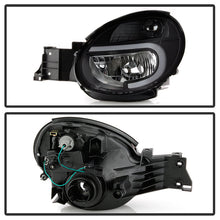 Load image into Gallery viewer, Xtune Headlights Subaru Outback Sport (03-04) [Light Tube DRL] Black or Chrome w/ Amber Turn Signal Lights - Black Alternate Image