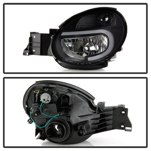 Xtune Headlights Subaru WRX (03-04) [Light Tube DRL] Black or Chrome w/ Amber Turn Signal Lights