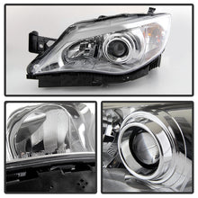 Load image into Gallery viewer, Xtune Projector Headlights Subaru Outback Sport (08-11) [Halogen Models] Black or Chrome w/ Amber Turn Signal Lights - Black Alternate Image