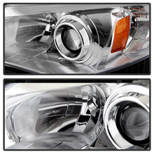 Load image into Gallery viewer, Xtune Projector Headlights Subaru Outback Sport (08-11) [Halogen Models] Black or Chrome w/ Amber Turn Signal Lights - Black Alternate Image