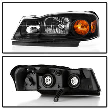 Load image into Gallery viewer, Xtune Crystal Headlights Saturn Vue (06-07) Black or Chrome w/ Amber Corner Lights Alternate Image