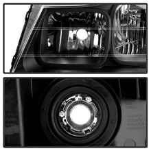 Load image into Gallery viewer, Xtune Crystal Headlights Saturn Vue (06-07) Black or Chrome w/ Amber Corner Lights Alternate Image