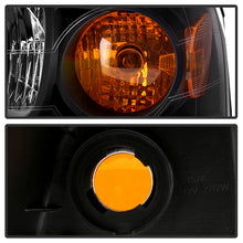 Load image into Gallery viewer, Xtune Crystal Headlights Saturn Vue (06-07) Black or Chrome w/ Amber Corner Lights Alternate Image