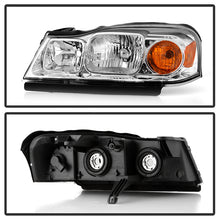 Load image into Gallery viewer, Xtune Crystal Headlights Saturn Vue (06-07) Black or Chrome w/ Amber Corner Lights Alternate Image