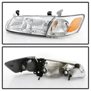 Xtune Headlights Toyota Camry (2000-2001) [OEM Style / Chrome] w/ or w/o Corner Lights