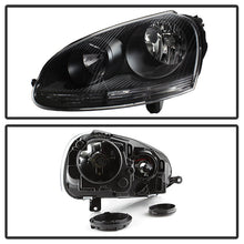 Load image into Gallery viewer, Xtune Headlights VW Rabbit (06-09) [OEM Style] Black w/ Amber Turn Signal Light - Default Title Alternate Image