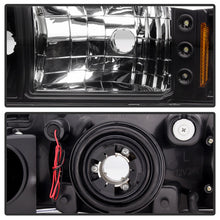 Load image into Gallery viewer, Xtune Crystal Headlights Chevy Impala (91-96) [w/ 1 pcs LED DRL Lights] Black / Chrome / Smoked Alternate Image