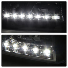 Load image into Gallery viewer, Xtune Crystal Headlights Dodge Charger (06-10) [w/ LED DRL Lights] Black / Chrome / Smoke w/ Amber Turn Signal Light - Black Alternate Image
