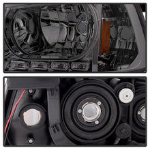 Load image into Gallery viewer, Xtune Crystal Headlights Dodge Charger (06-10) [w/ LED DRL Lights] Black / Chrome / Smoke w/ Amber Turn Signal Light - Black Alternate Image