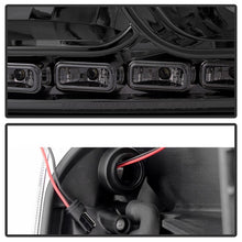 Load image into Gallery viewer, Xtune Crystal Headlights Dodge Charger (06-10) [w/ LED DRL Lights] Black / Chrome / Smoke w/ Amber Turn Signal Light - Black Alternate Image
