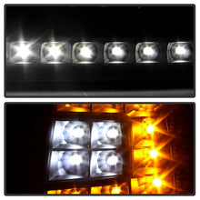 Load image into Gallery viewer, Xtune Crystal Headlights Ford F150 (97-03) [w/ Clear LED DRL &amp; Corners] Black / Chrome / Smoke - Black Alternate Image