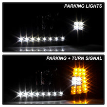 Load image into Gallery viewer, Xtune Crystal Headlights Ford F150 (97-03) [w/ Clear LED DRL &amp; Corners] Black / Chrome / Smoke - Black Alternate Image