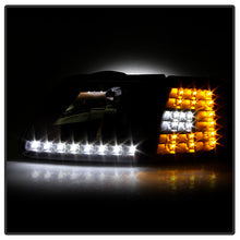 Load image into Gallery viewer, Xtune Crystal Headlights Ford F150 (97-03) [w/ Clear LED DRL &amp; Corners] Black / Chrome / Smoke - Black Alternate Image