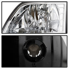 Load image into Gallery viewer, Xtune Crystal Headlights Ford F150 (97-03) [w/ Clear LED DRL &amp; Corners] Black / Chrome / Smoke - Black Alternate Image