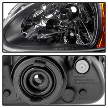 Load image into Gallery viewer, Xtune Crystal Headlights Honda Del Sol (1993-1997) [1PC] Black or Smoke Alternate Image