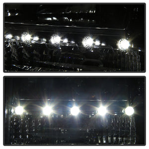 Xtune Crystal Headlights Jeep Grand Cherokee (93-98) Black or Chrome w/ Amber Turn Signal Lights