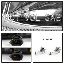 Load image into Gallery viewer, Xtune Projector Headlights Freightliner Cascadia (08-17) [LED Tube DRL] Chrome w/ Amber Turn Signal Lights - Default Title Alternate Image