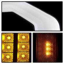 Load image into Gallery viewer, Xtune Projector Headlights Chevy Silverado (07-13) [w/ LED DRL Signal Lights] Black or Black Smoked w/ Amber Turn Signal Light - Black Alternate Image