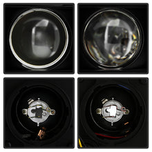 Load image into Gallery viewer, Xtune Projector Headlights Chevy Silverado (07-13) [w/ LED DRL Signal Lights] Black or Black Smoked w/ Amber Turn Signal Light - Black Alternate Image