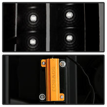 Load image into Gallery viewer, Xtune Projector Headlights Chevy Silverado (07-13) [w/ LED DRL Signal Lights] Black or Black Smoked w/ Amber Turn Signal Light - Black Alternate Image