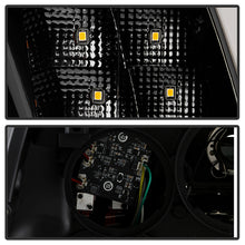 Load image into Gallery viewer, Xtune Projector Headlights Dodge Ram (09-18) [w/ LED DRL] Black or Chrome w/ Amber Turn Signal Light - Black Alternate Image