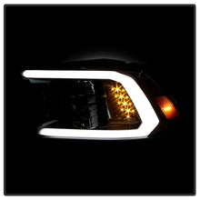 Load image into Gallery viewer, Xtune Projector Headlights Dodge Ram (09-18) [w/ LED DRL] Black or Chrome w/ Amber Turn Signal Light - Black Alternate Image