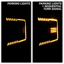 Load image into Gallery viewer, Xtune Projector Headlights Ford F150 (18-20) Full LED with Sequential LED Signal and Amber or White DRL - Amber Alternate Image