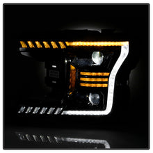 Load image into Gallery viewer, Xtune Projector Headlights Ford F150 (18-20) Full LED with Sequential LED Signal and Amber or White DRL - Amber Alternate Image