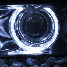 Load image into Gallery viewer, Xtune Headlights BMW E39 5 Series (97-03) [w/ Halo LED DRL] Black or Chrome w/ Amber Turn Signal Lights Alternate Image