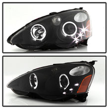 Load image into Gallery viewer, Xtune Projector Headlights Acura RSX (2002-2004) [Halo DRL] Black Housing - Default Title Alternate Image