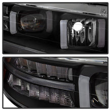 Load image into Gallery viewer, Xtune Projector Headlights Acura TL w/ OEM HID (04-08) Light Tube DRL in Black or Chrome w/ Amber Turn Signal Lights - Black Alternate Image