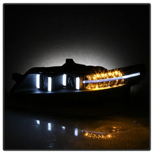 Load image into Gallery viewer, Xtune Projector Headlights Acura TL w/ OEM HID (04-08) Light Tube DRL in Black or Chrome w/ Amber Turn Signal Lights - Black Alternate Image