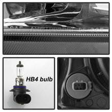 Load image into Gallery viewer, Xtune Projector Headlights Acura TL w/ OEM HID (04-08) Light Tube DRL in Black or Chrome w/ Amber Turn Signal Lights - Black Alternate Image